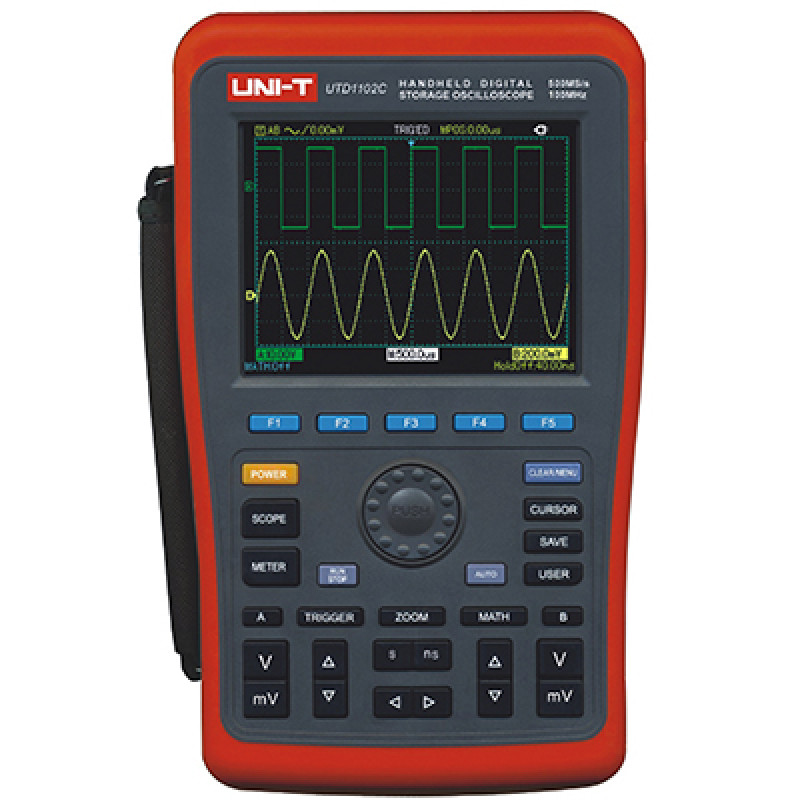 Handheld Digital Storage Oscilloscope UTD1062C Lithium Battery 7 4V